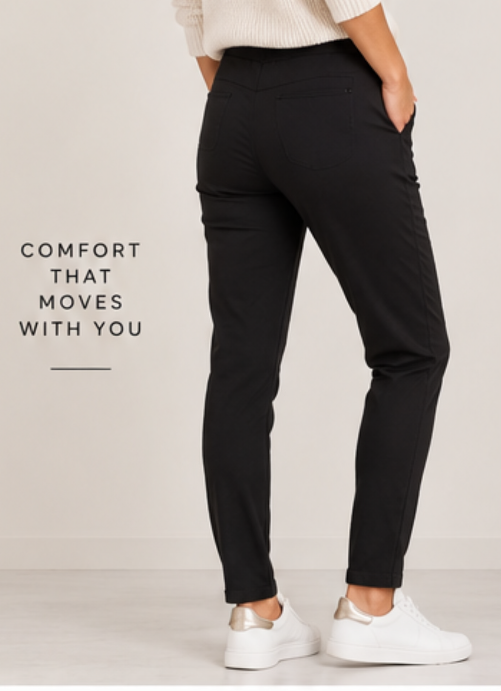 MAGIC PLAIN SMART NON-CRUSH TROUSER