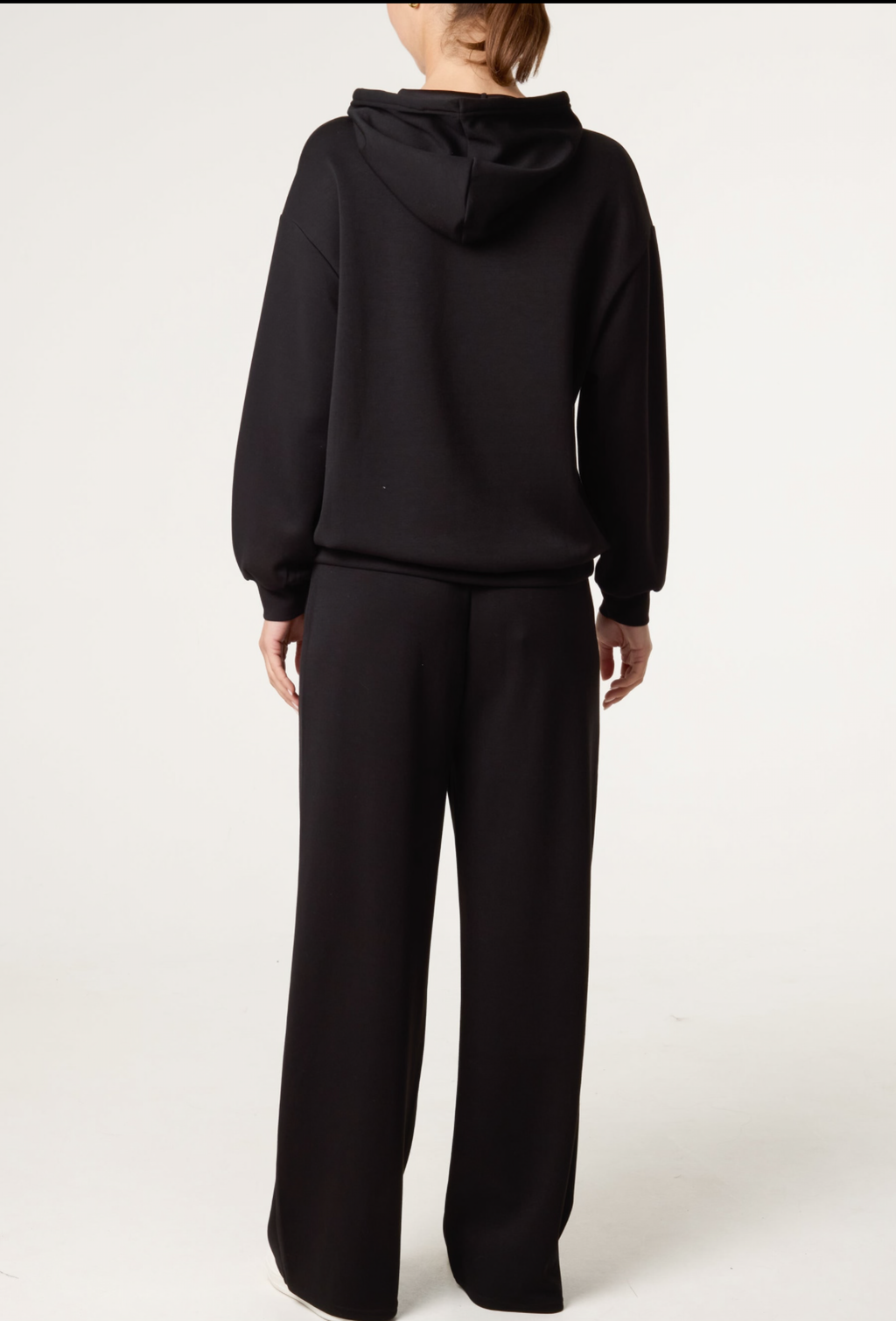 HOODED LEOPARD TIE + PANT SET