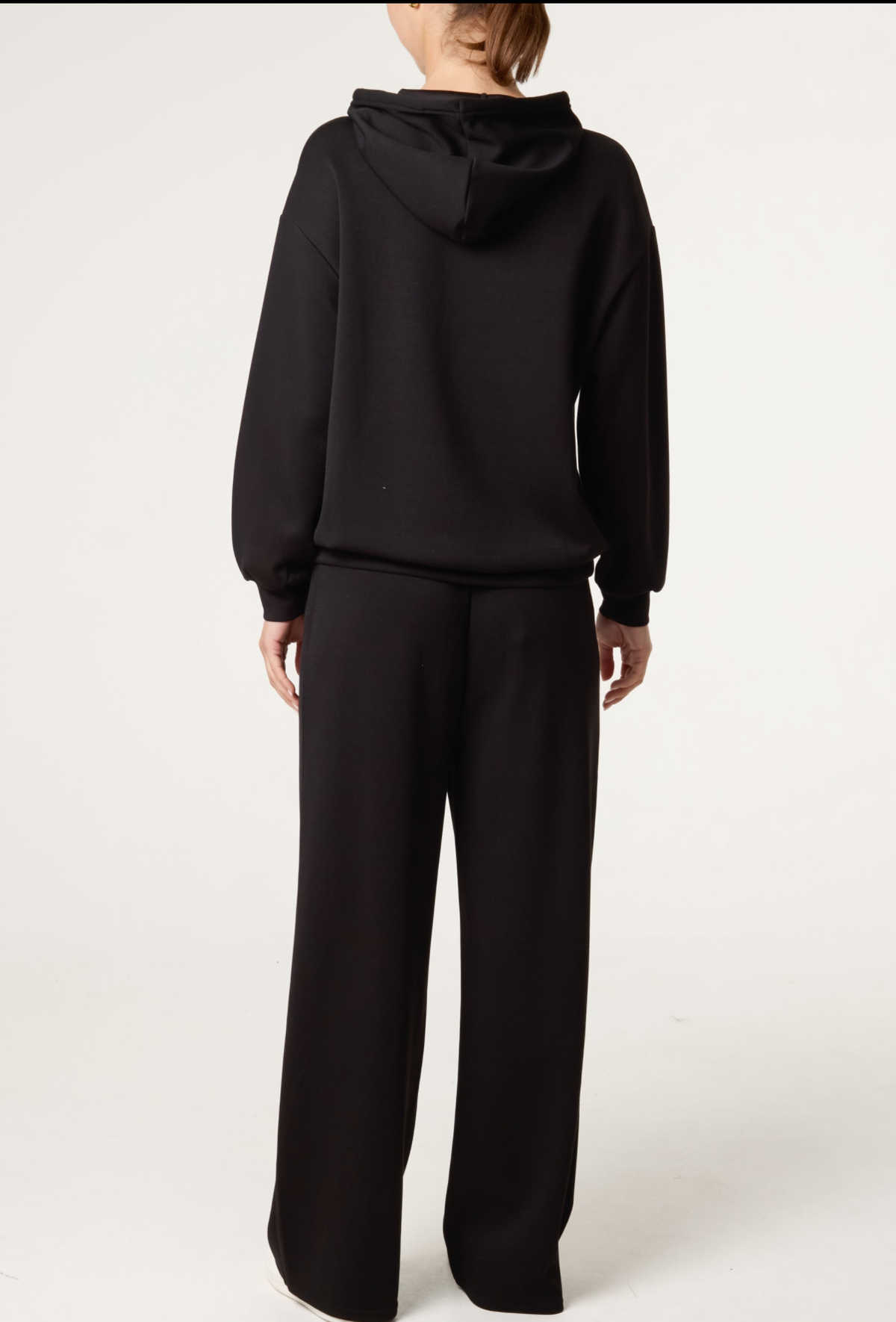 HOODED LEOPARD TIE + PANT SET