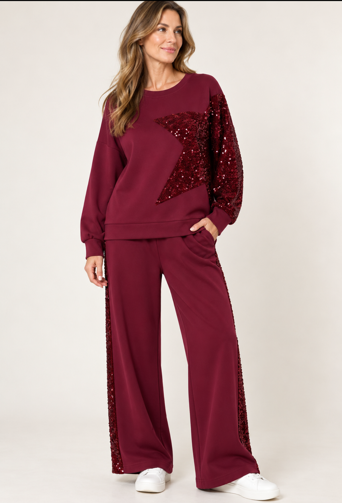 Sequin Detail Co-ord Set