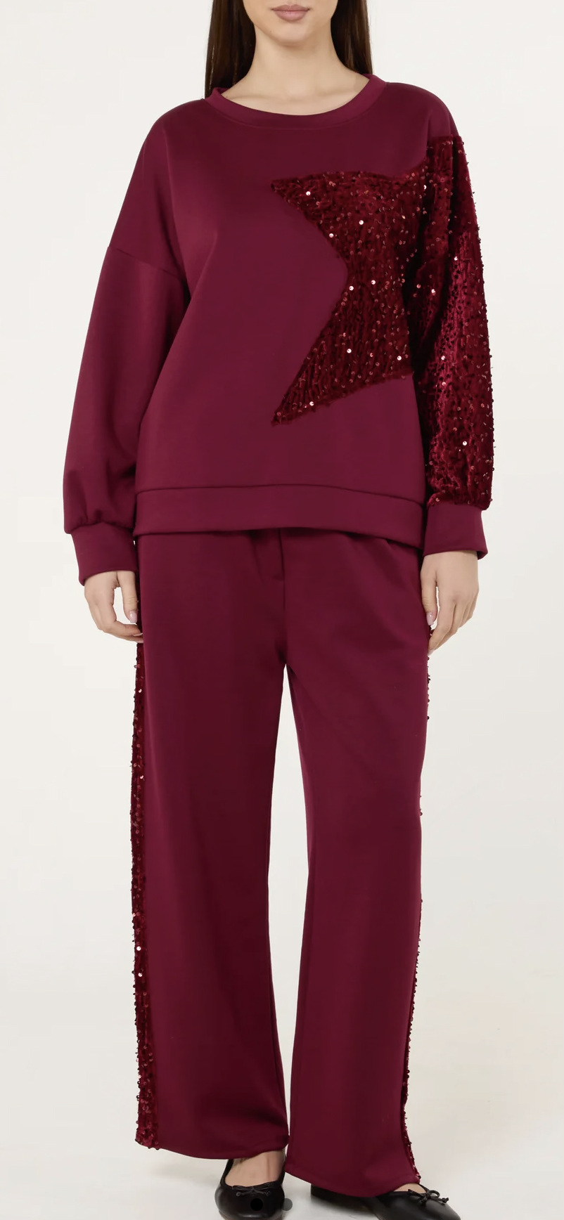 Sequin Detail Co-ord Set